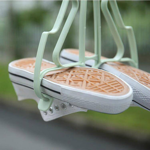 Plastic Balcony Multipurpose Shoe Hanging Rack